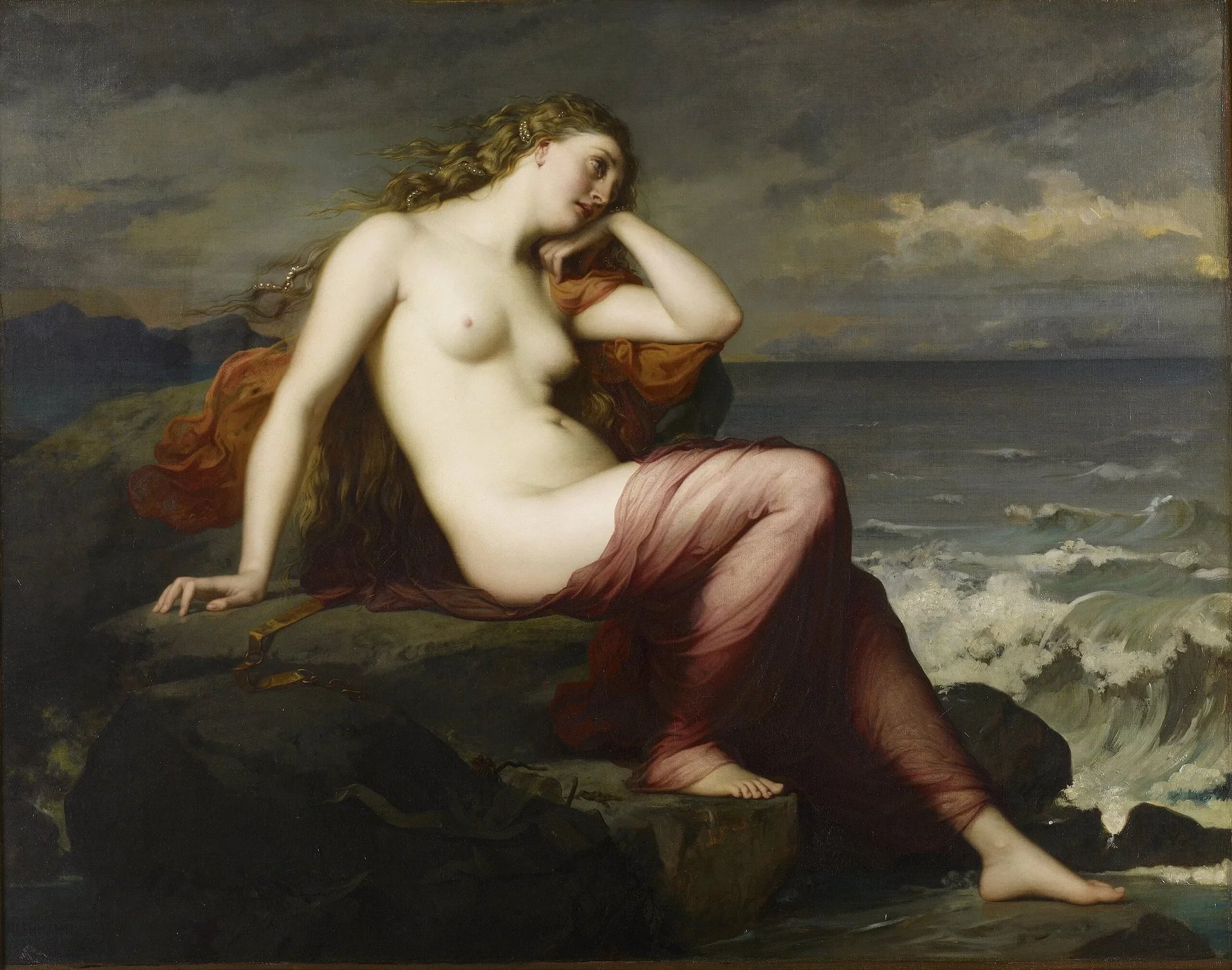 Calypso - Henri Lehmann image 1 reproduction de peinture à l’huile