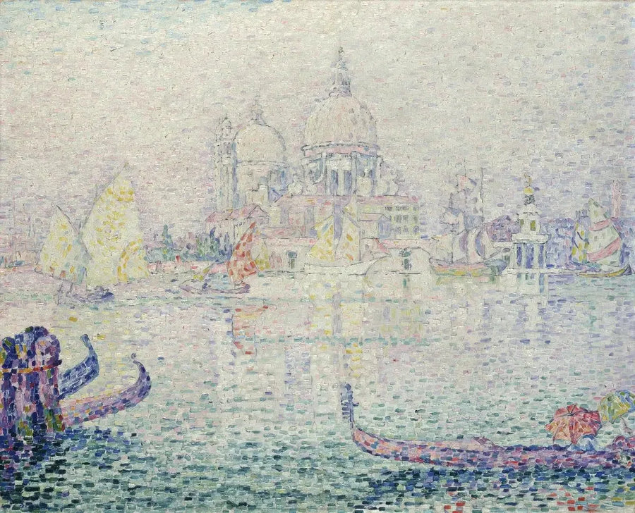 Canal de la Giudecca, Matin (Santa Maria della Salute) - Paul Signac