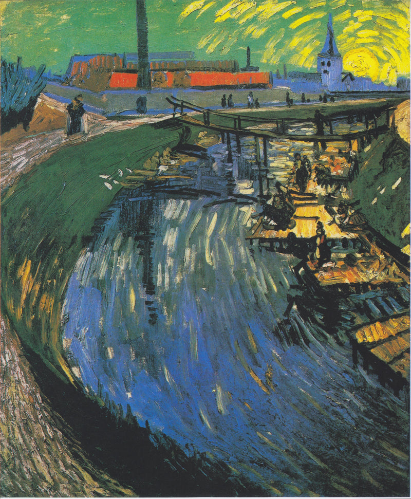 Canal avec des lavandières, F427 – Van Gogh