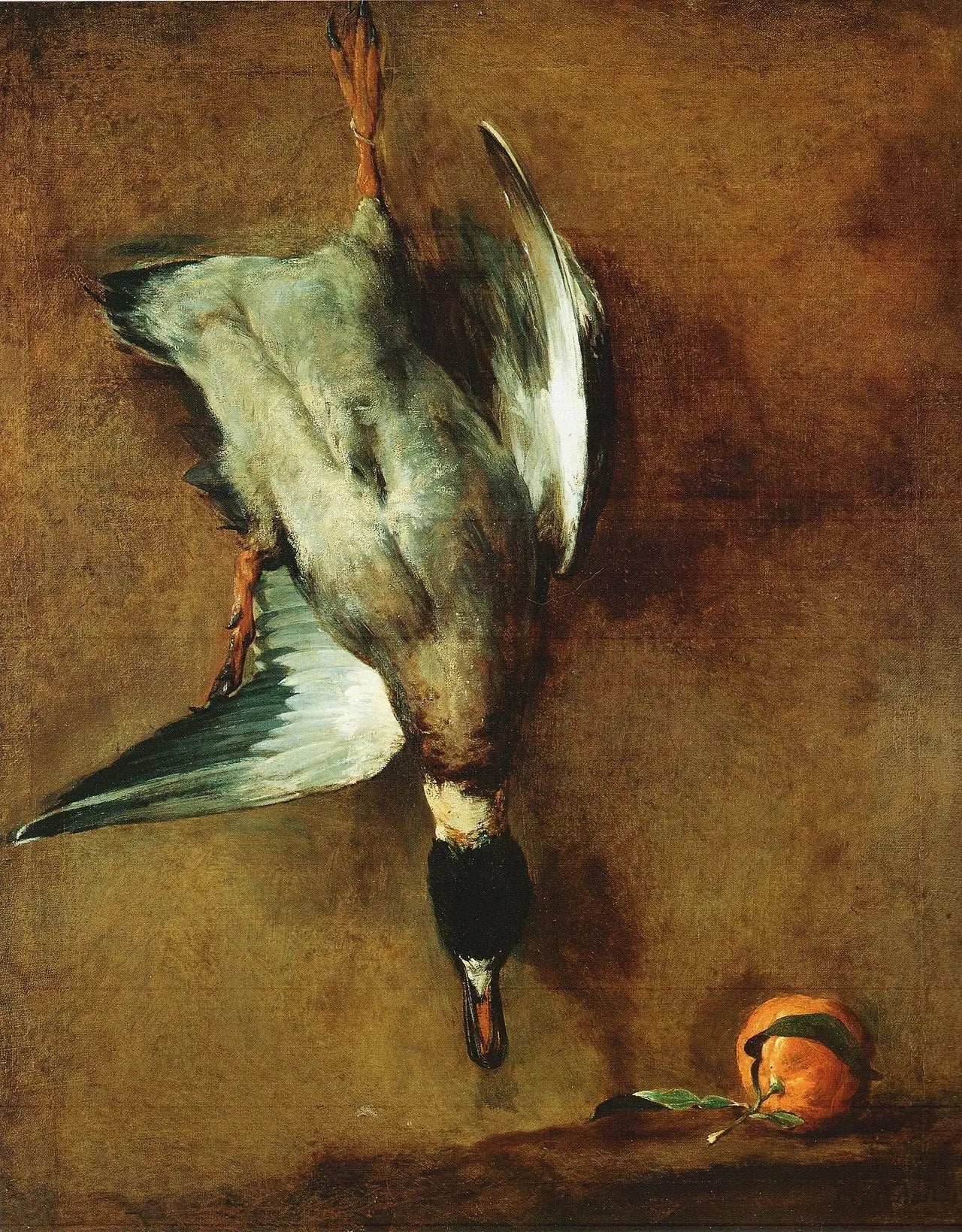 Canard colvert à la bigarade - Jean Siméon Chardin image 1 reproduction réalisée par Alpha Reproduction