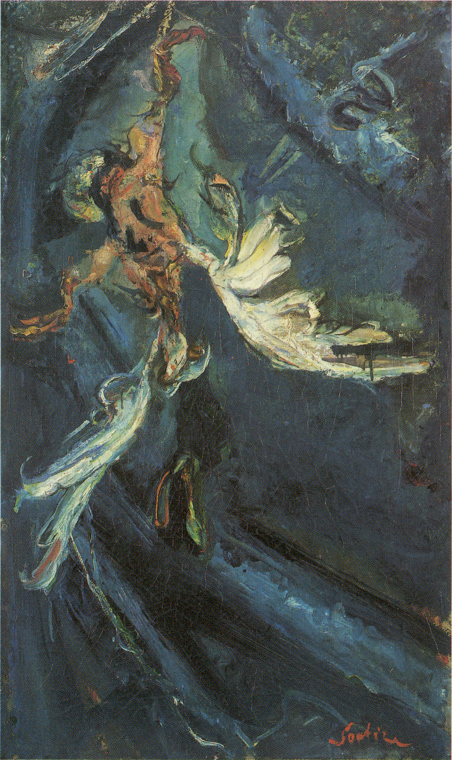 Canard suspendu - Chaïm Soutine image 1 reproduction de peinture à l’huile