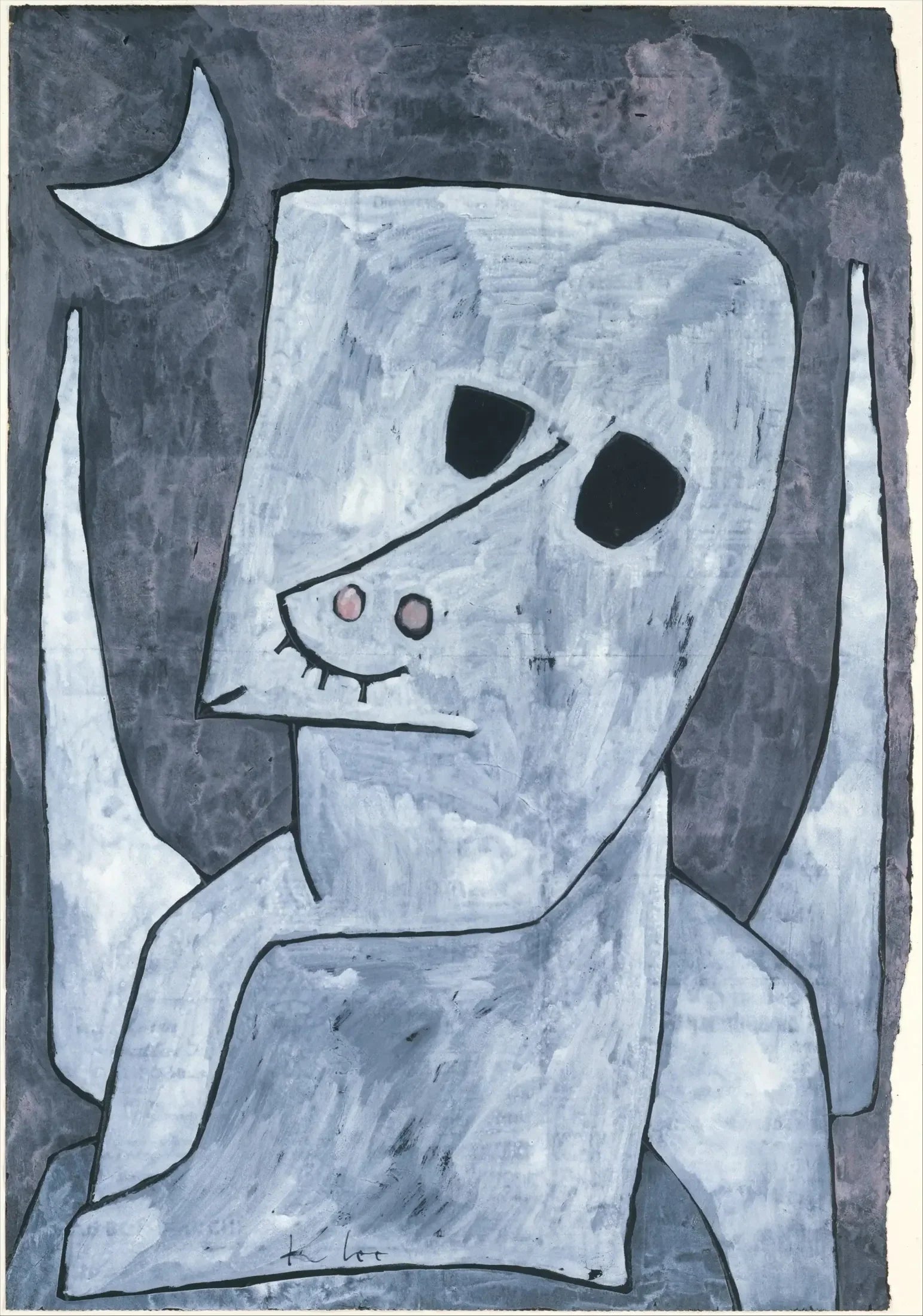 Candidat providentiel - Paul Klee image 1 reproduction de peinture à l’huile