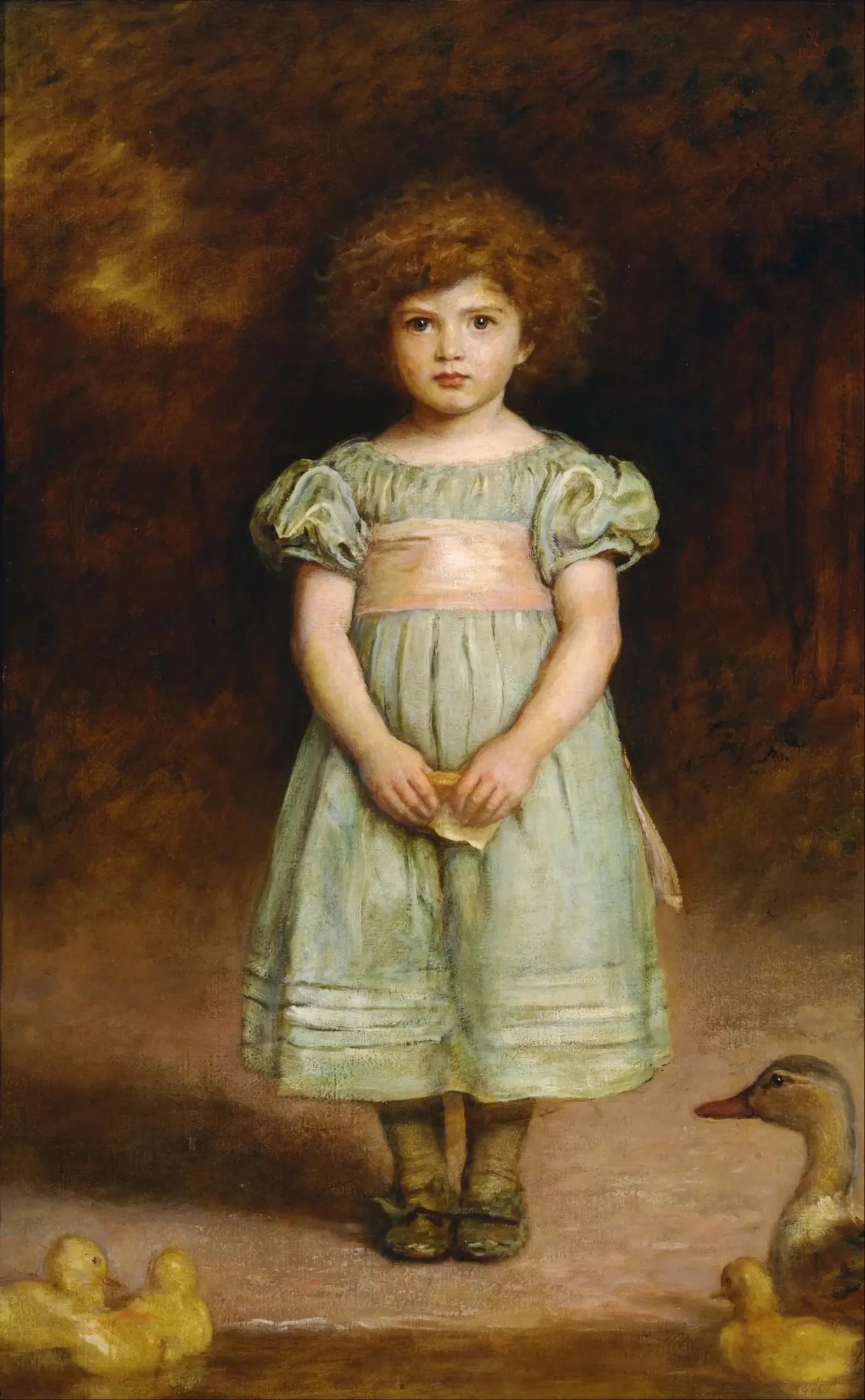 Canetons - John Everett Millais image 2 tableau peint à l’huile sur toile