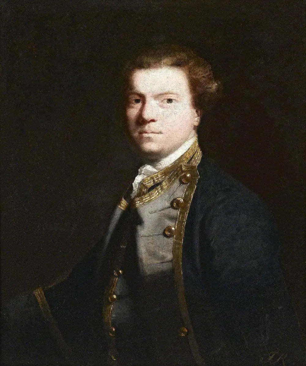 Capitaine Charles Proby (1725–1799) - Joshua Reynolds image 1 copie de tableau peinte à la main