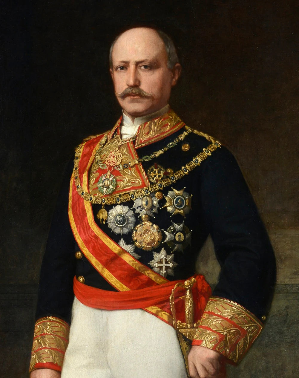 Capitaine général Francisco de Serrano y Domínguez Ier duc de la Torre - Antonio Gisbert