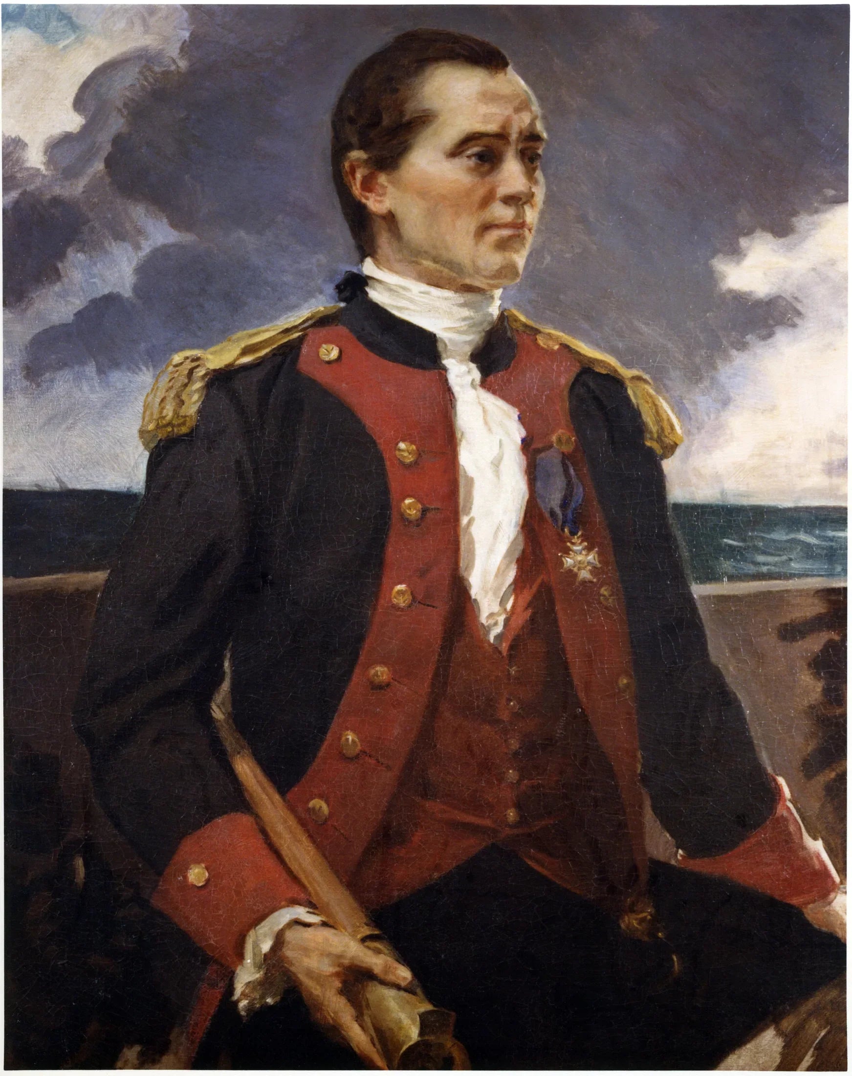 Capitaine John Paul Jones, Marine continentale - Cecilia Beaux image 1 reproduction réalisée par Alpha Reproduction