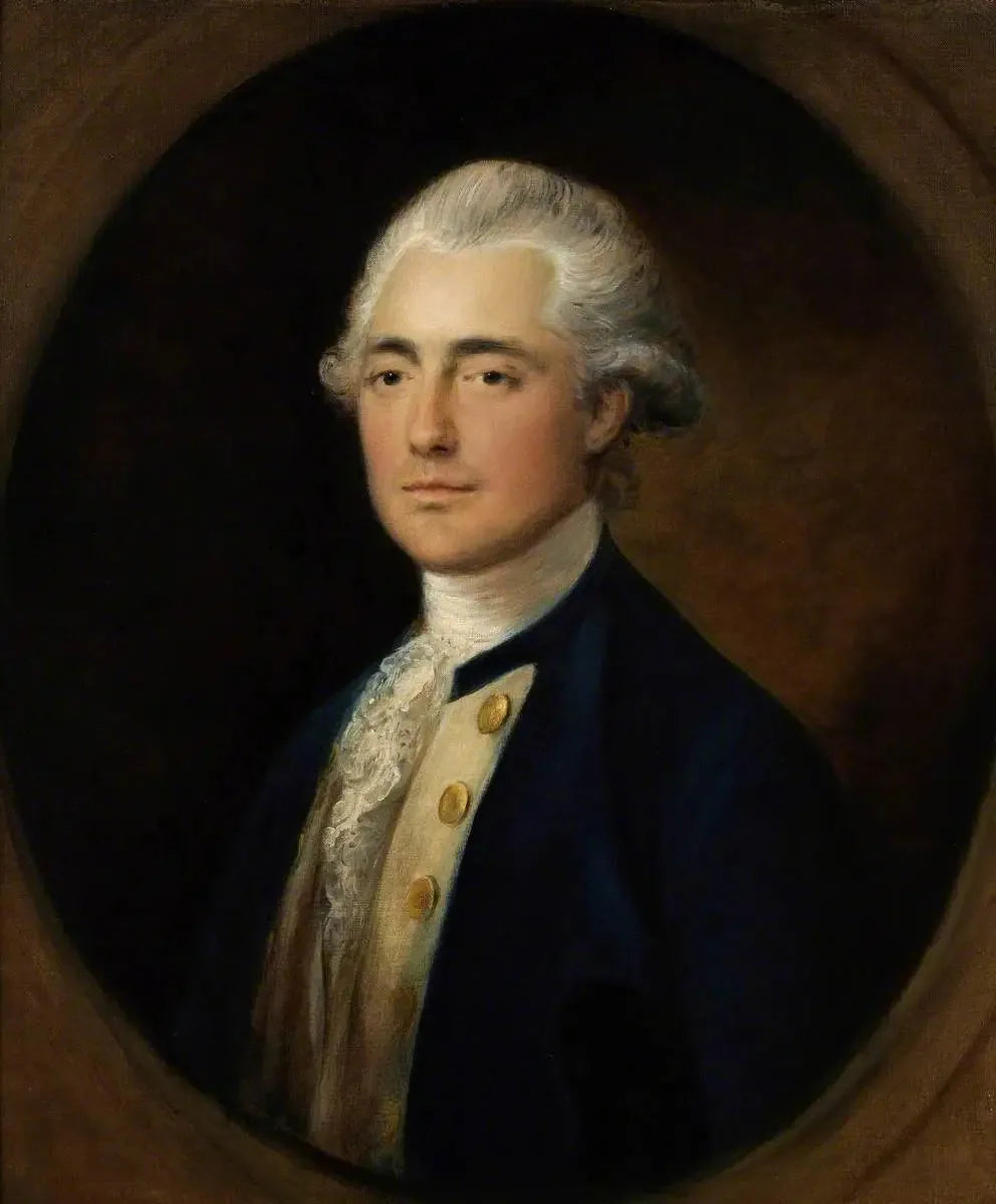 Capitaine l'hon. John Whitmore Chetwynd (1754-1788), infirmier autorisé - Thomas Gainsborough image 1 tableau peint à l’huile sur toile