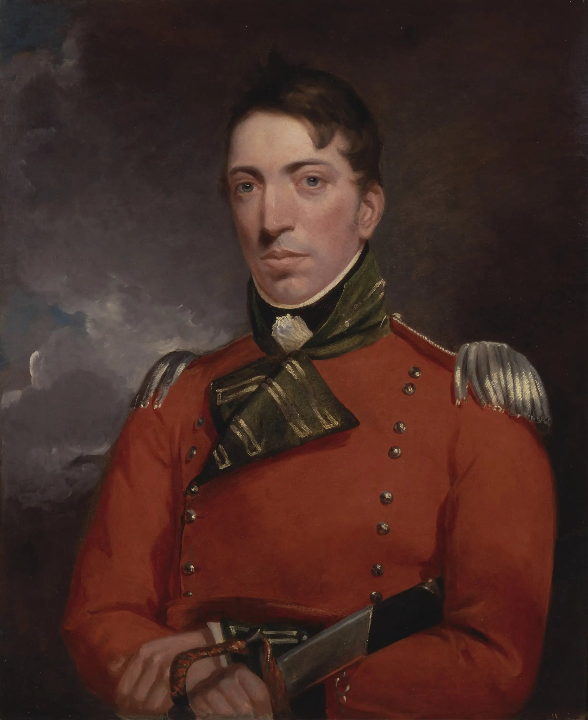 Capitaine Richard Gubbins - John Constable image 1 reproduction artisanale de tableau