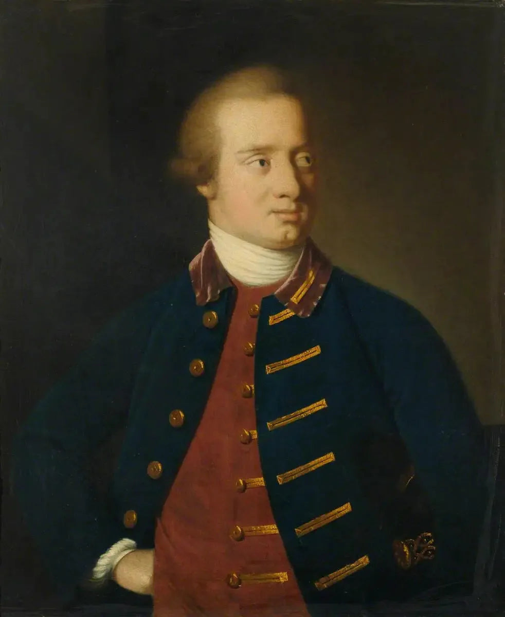 Capitaine Robert Fanshawe (1740–1823), RN - Joshua Reynolds image 1 copie de tableau peinte à la main