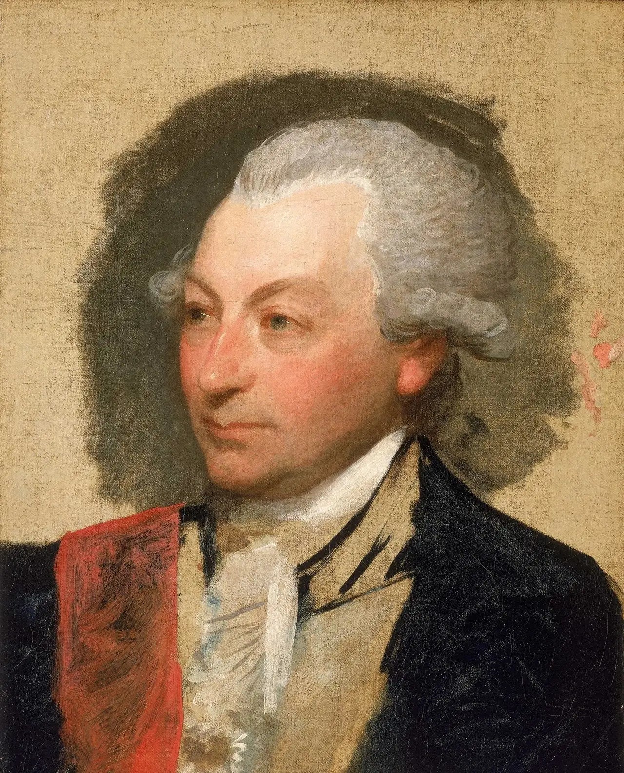 Capitaine Sir John Jervis, 1735-1823 - Gilbert Stuart image 1 reproduction de peinture à l’huile