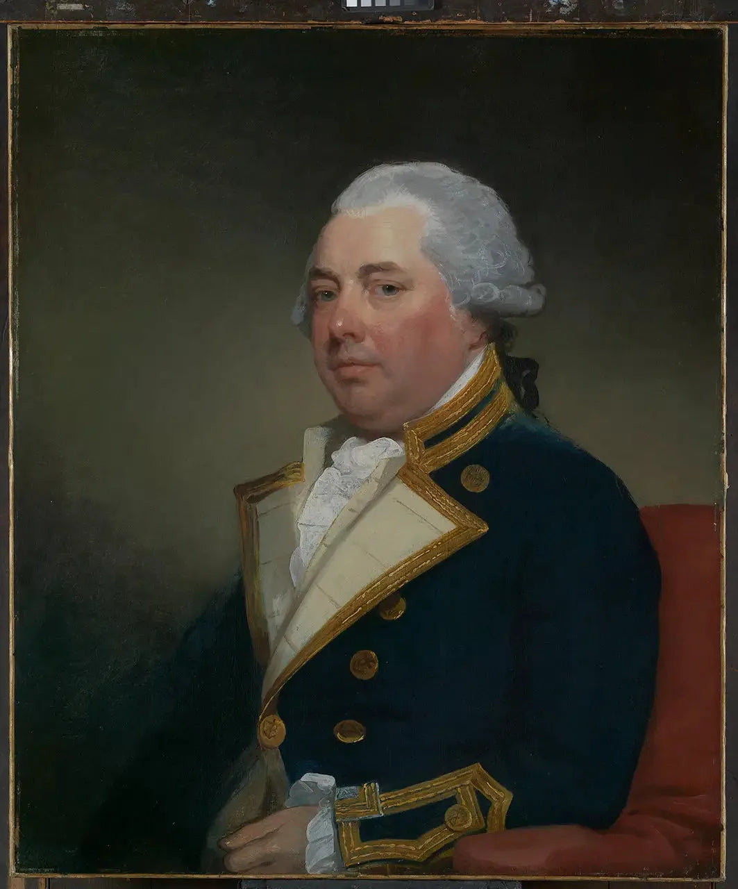 Capitaine Sir William Abdy, Bt, vers 1732-1803 - Gilbert Stuart image 1 reproduction réalisée par Alpha Reproduction