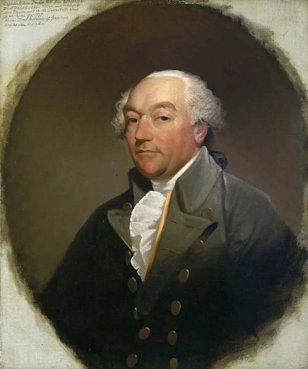Capitaine William Locker, 1731-1800 - Gilbert Stuart image 1 reproduction réalisée par Alpha Reproduction