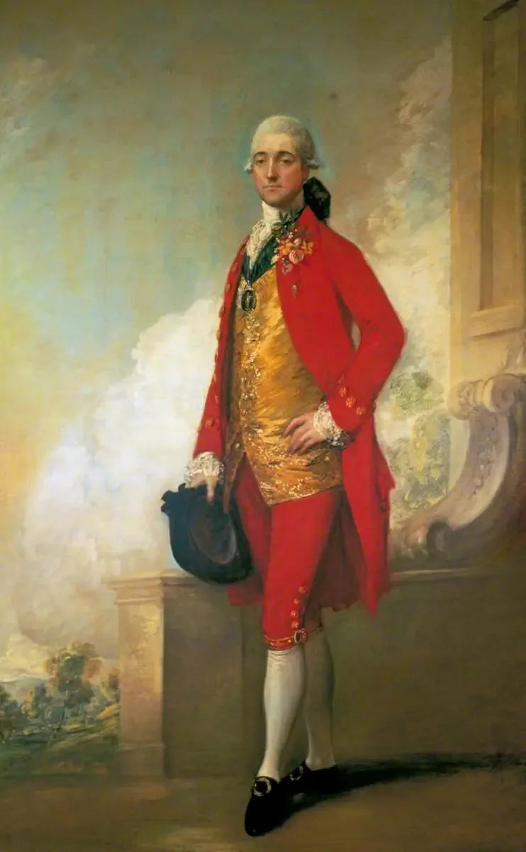 Capitaine William Wade - Thomas Gainsborough image 1 copie de tableau peinte à la main