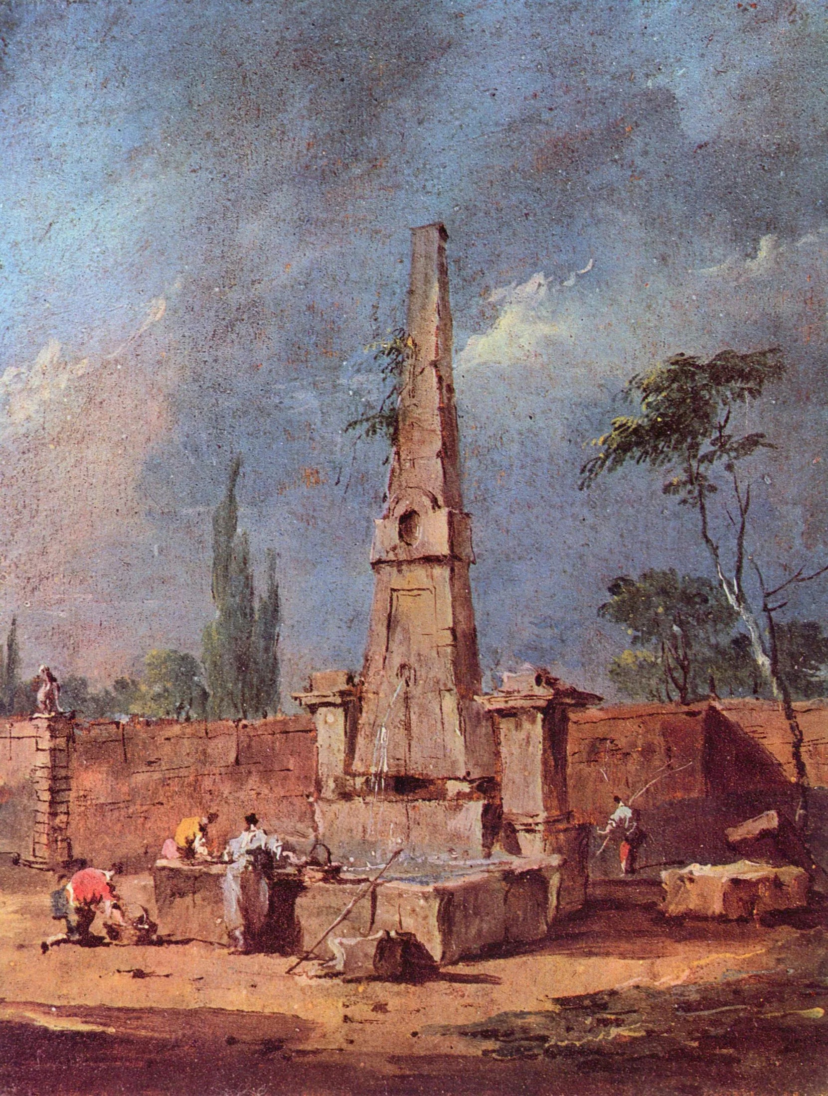 Capriccio - Francesco Guardi image 1 reproduction artisanale de tableau