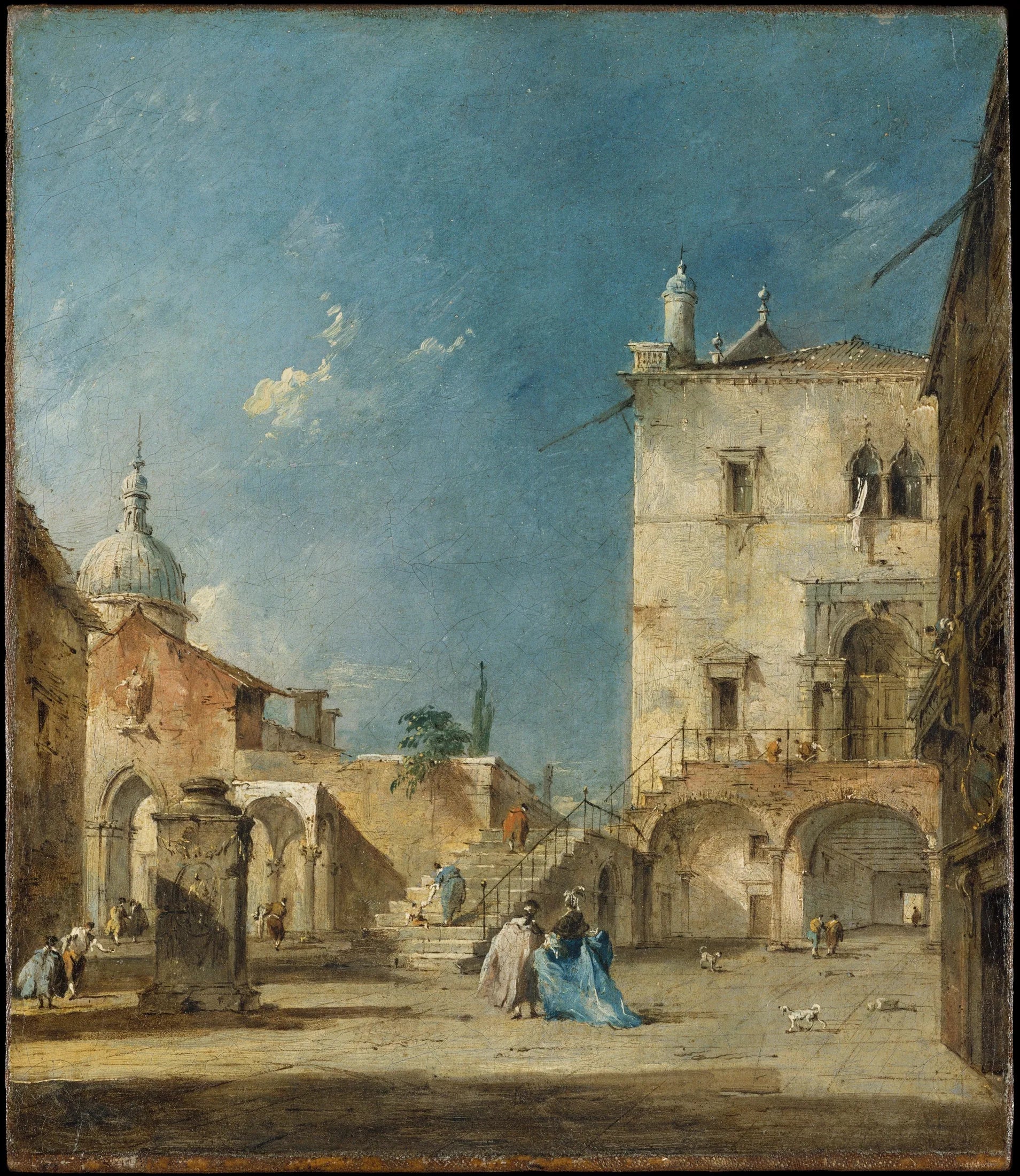 Capriccio - Francesco Guardi image 1 reproduction réalisée par Alpha Reproduction