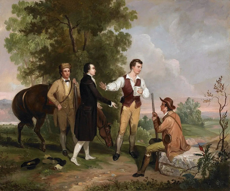 Capture du major André - Asher Brown Durand
