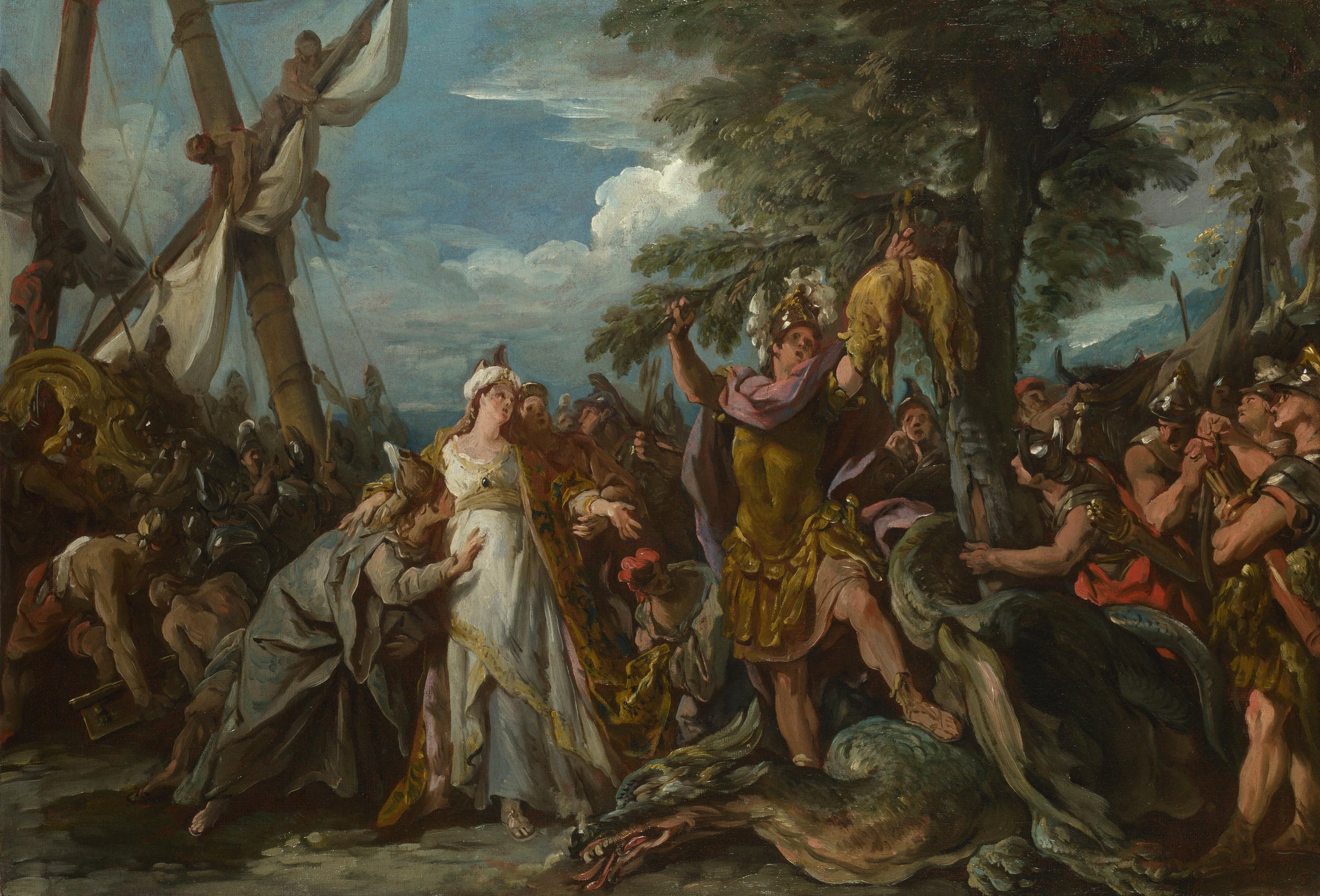 La capture de la toison d'or - Jean-François de Troy