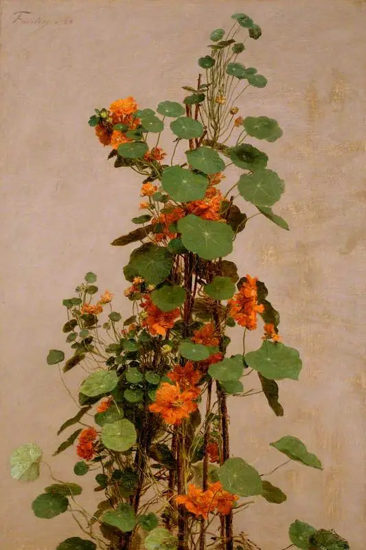 Capucines - Henri Fantin-Latour image 1 reproduction réalisée par Alpha Reproduction