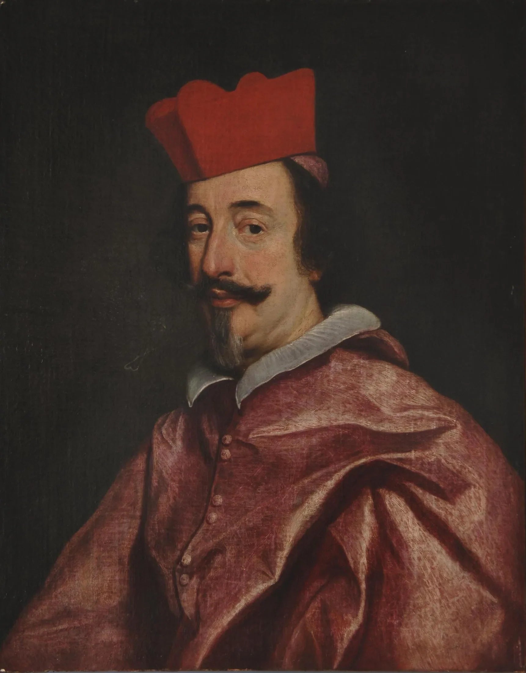 Cardinal Alfonso Litta - Giovanni Battista Gaulli image 1 copie peinte à la main à l’huile