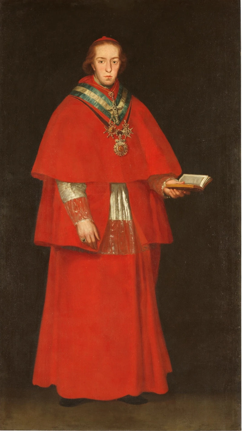 Cardinal Don Luis María de Borbón y Vallabriga - Agustín Esteve y Marqués