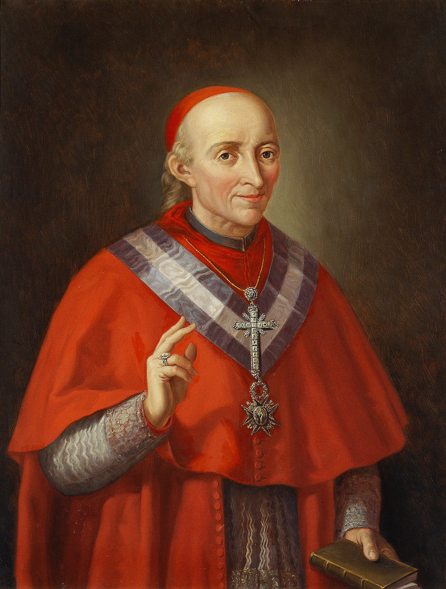 Cardinal Francisco Antonio de Lorenzana, archevêque de Tolède (copie) - Matías Moreno