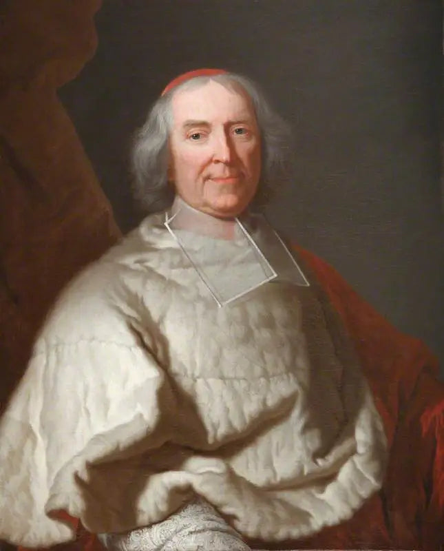 Cardinal Hercule-André de Fleury (1653-1743) - Hyacinthe Rigaud image 1 reproduction réalisée par Alpha Reproduction