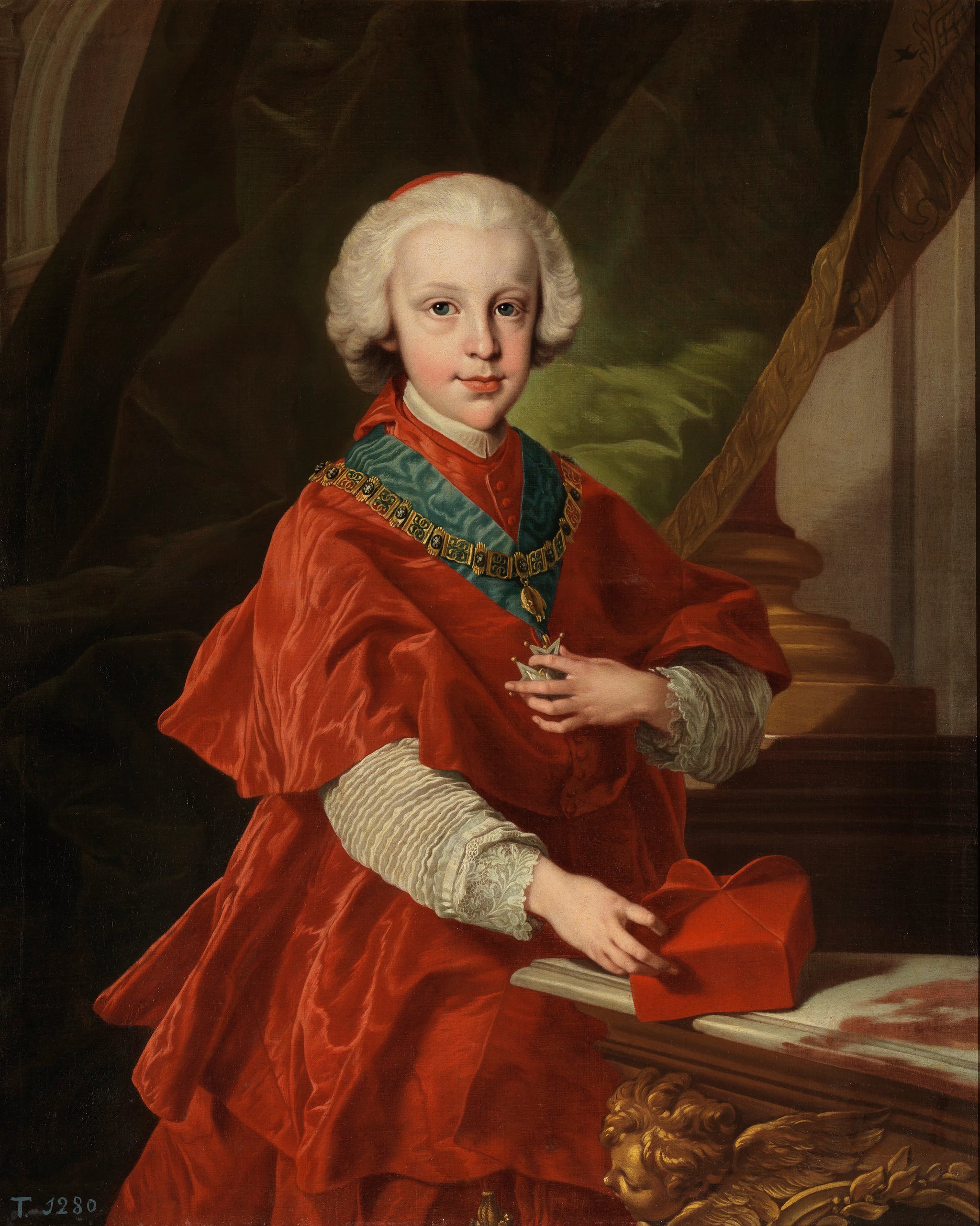 Cardinal-Infant Luis Antonio de Bourbon - Louis-Michel van Loo