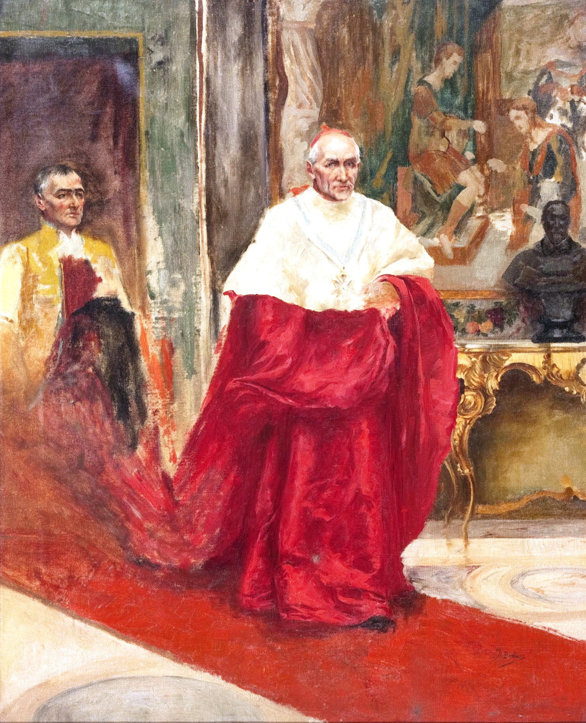 Un cardinal - José Benlliure y Gil