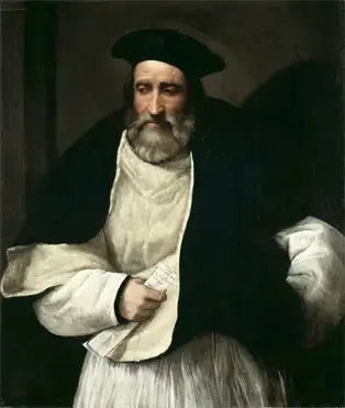 Cardinal Lorenzo Pucci - Parmigianino image 1 tableau peint à l’huile sur toile