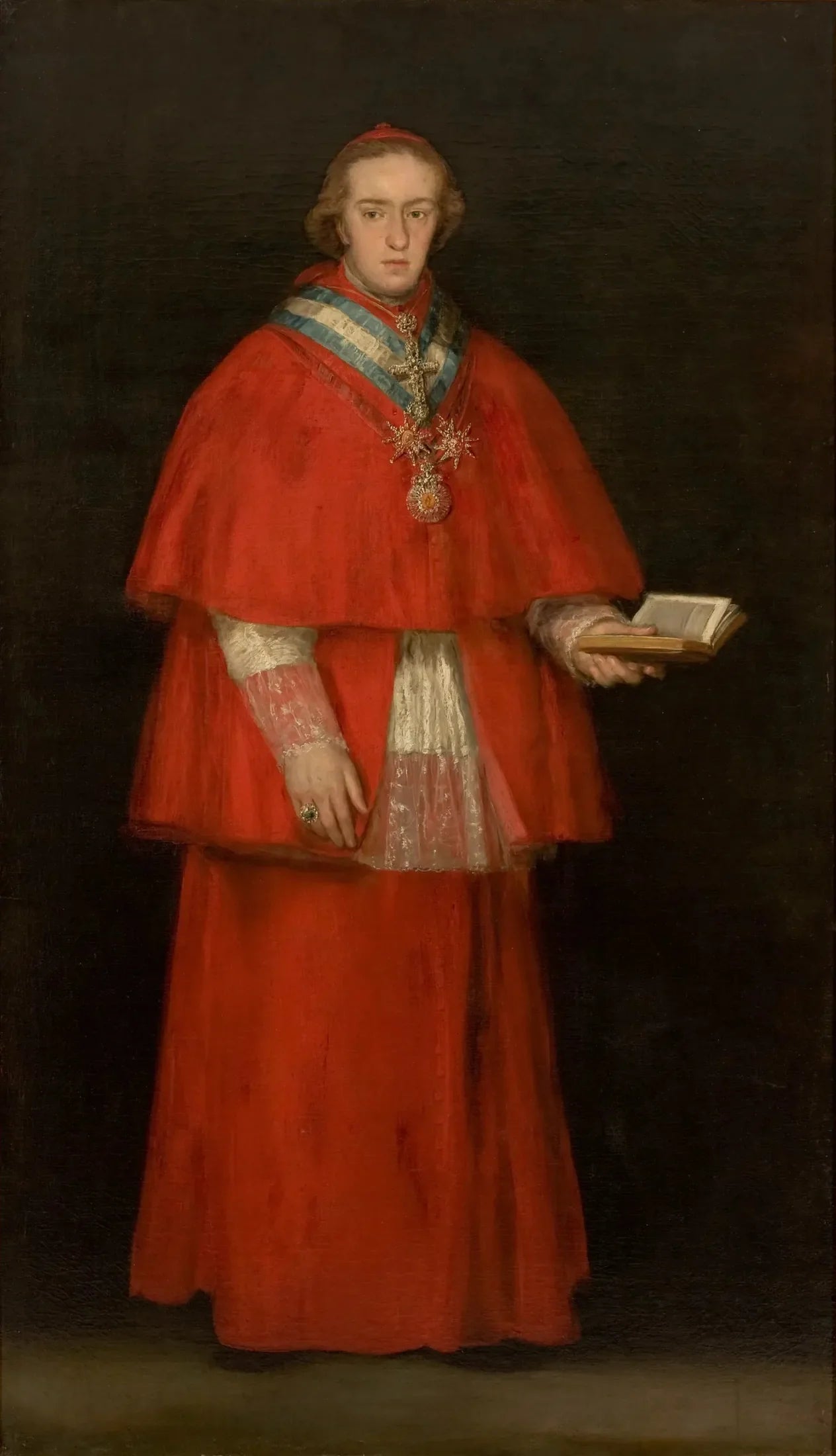 Cardinal Luis María de Borbón et Vallabriga - Francisco de Goya image 1 reproduction de peinture à l’huile