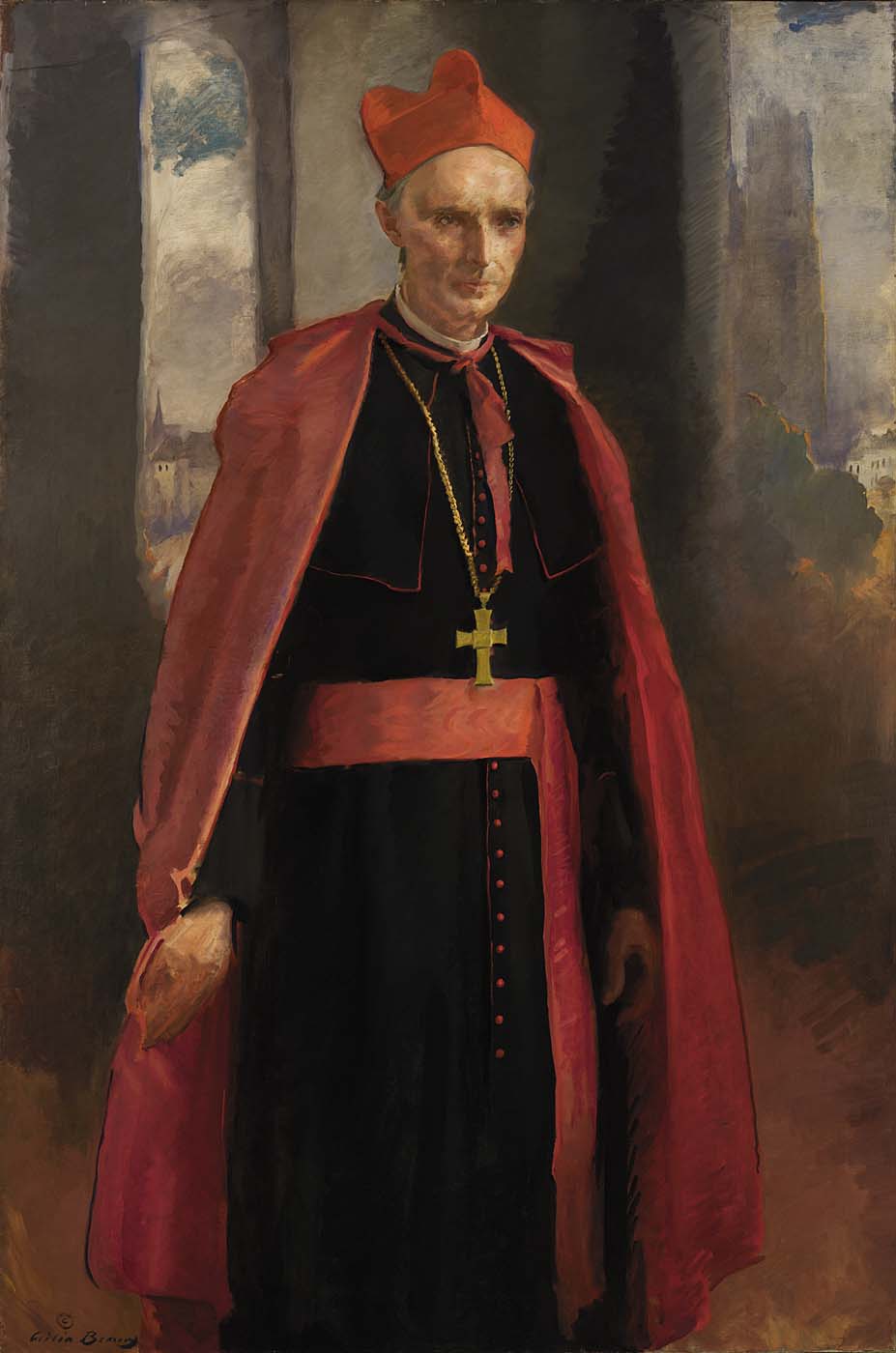 Cardinal Mercier - Cecilia Beaux image 1 reproduction d’œuvre d’art à l’huile