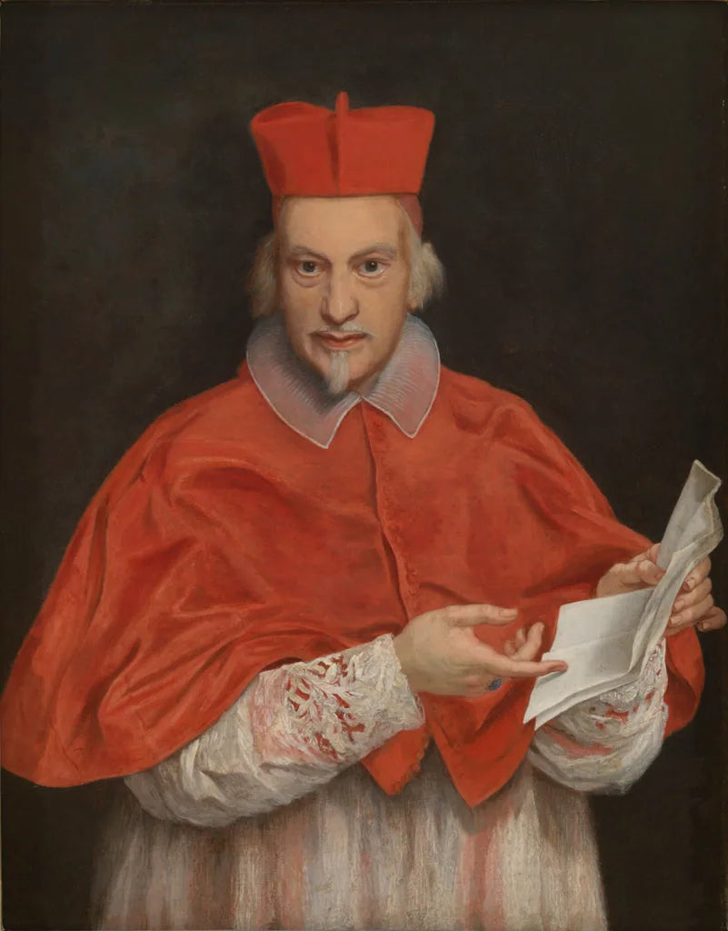 Cardinal Taddeo Luigi dal Verme - Giovanni Battista Gaulli image 1 reproduction réalisée par Alpha Reproduction