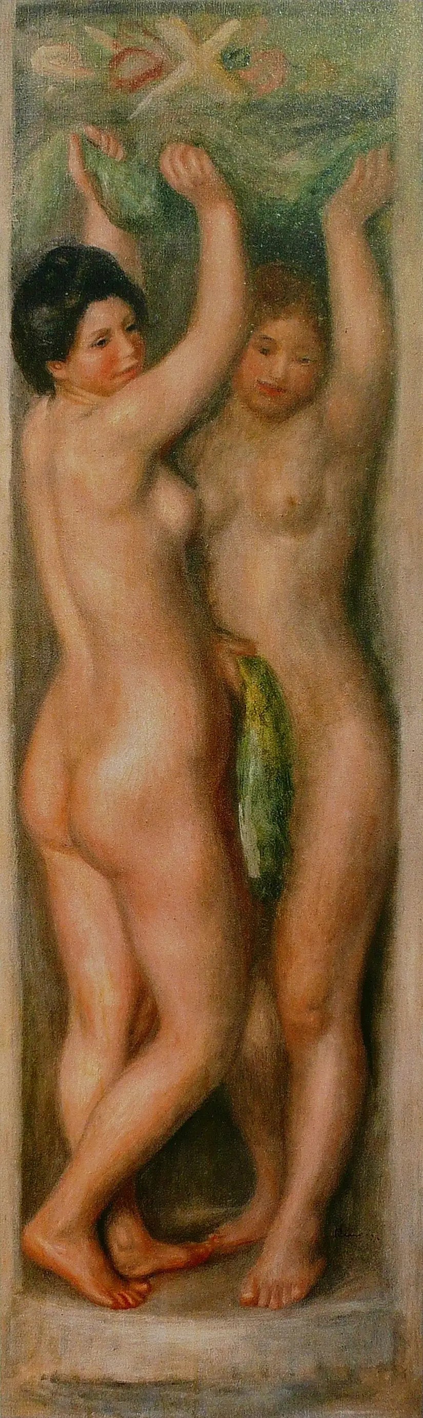 Cariatides - Pierre-Auguste Renoir image 1 reproduction artisanale de tableau
