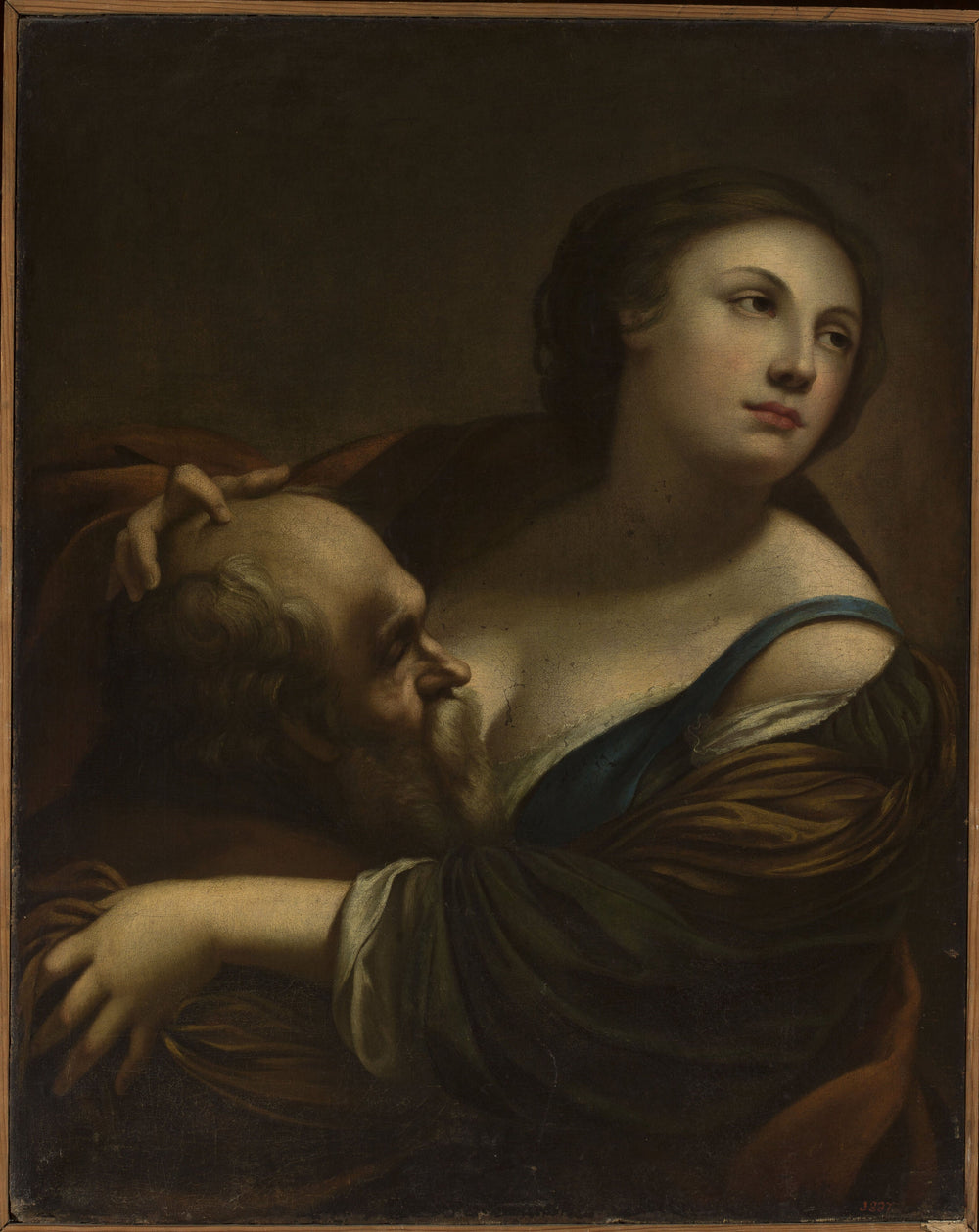 Caritas Romana - Simon Vouet image 1 copie peinte à la main à l’huile