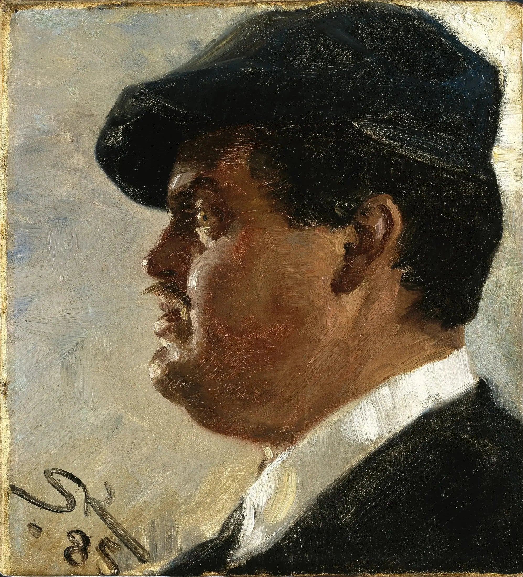 Carl Locher - Peder Severin Krøyer image 1 reproduction artisanale de tableau