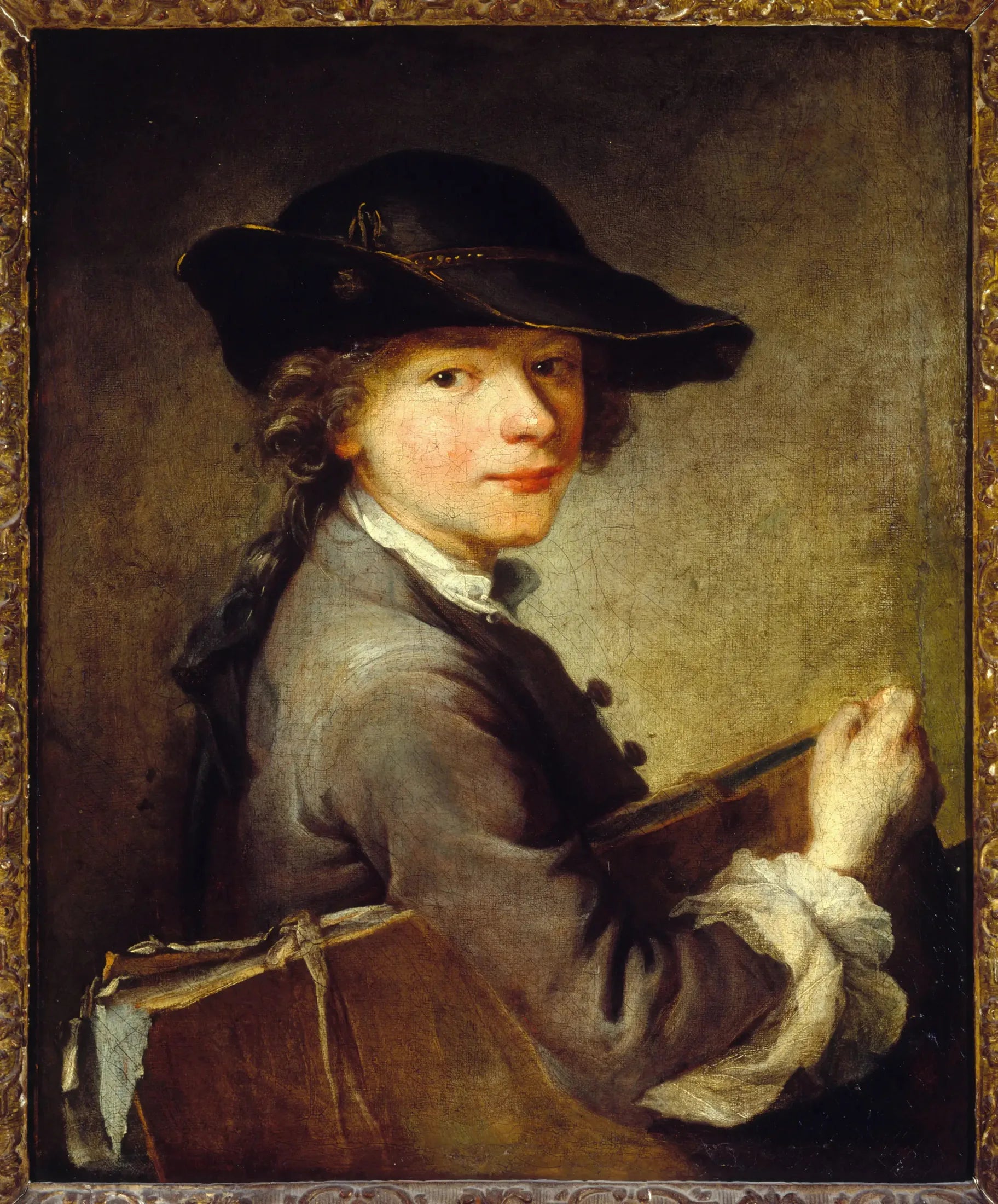 Carle Vernet (1758-1836) - Nicolas-Bernard Lépicié image 1 reproduction artisanale de tableau