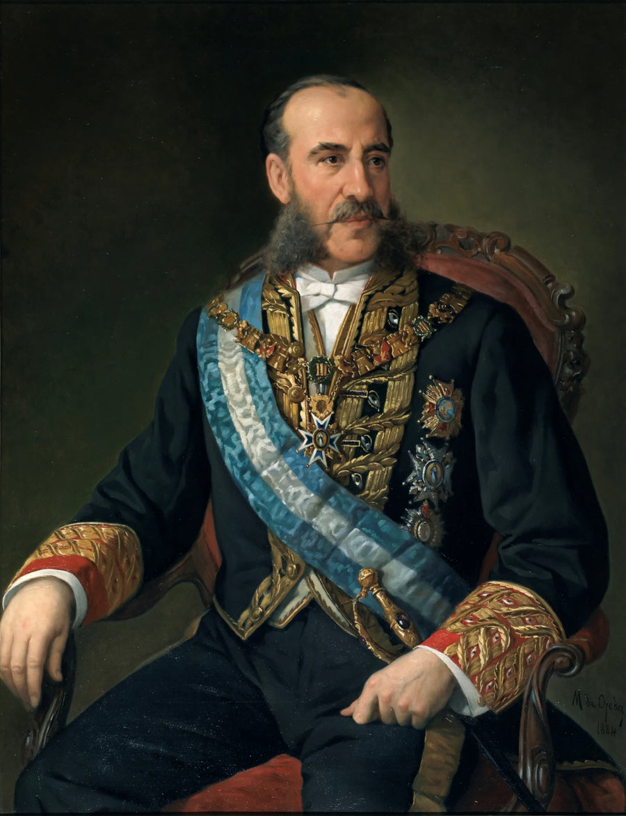 Carlos Marfori Ministre des Outre-mer - Manuel Ojeda y Siles