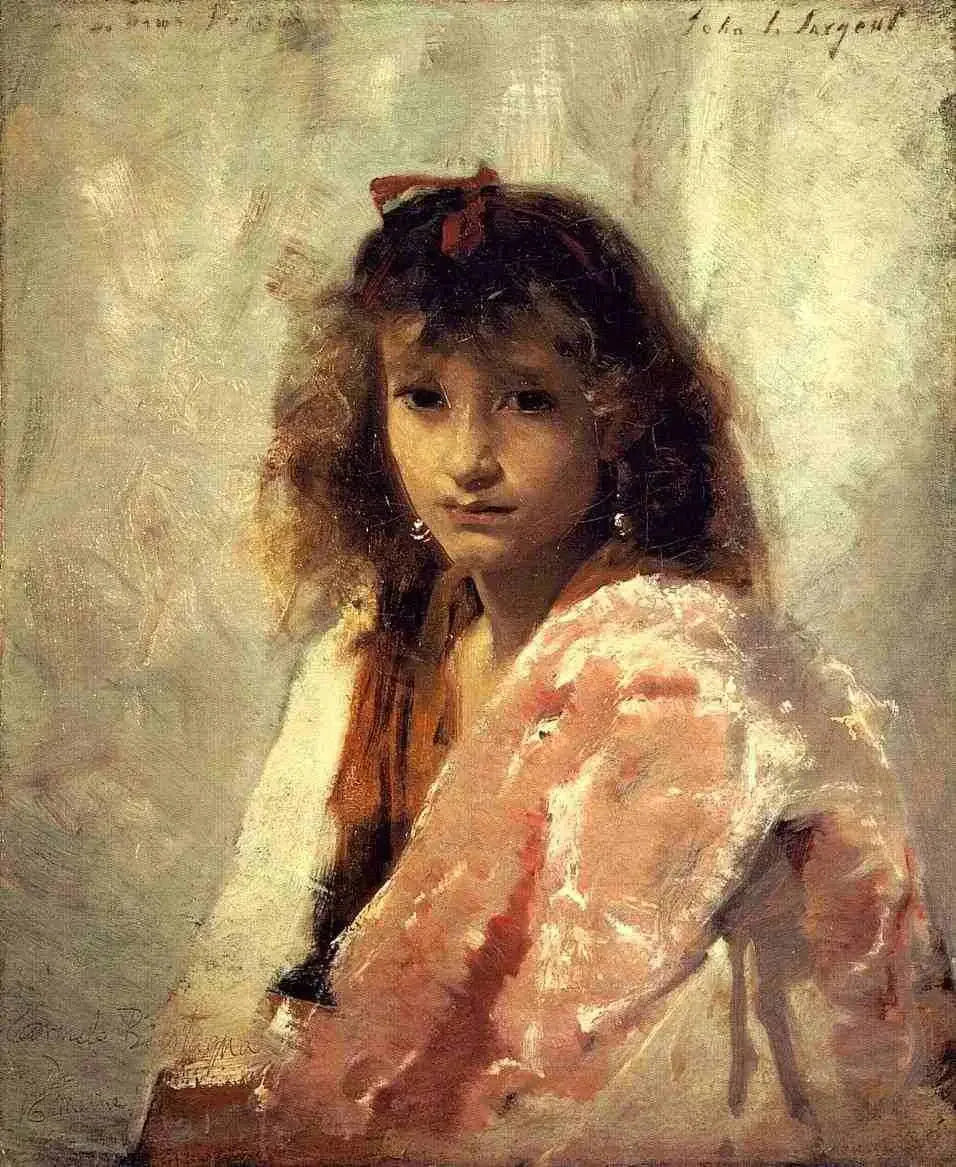 Carmela Bertagna - John Singer Sargent image 1 reproduction réalisée par Alpha Reproduction
