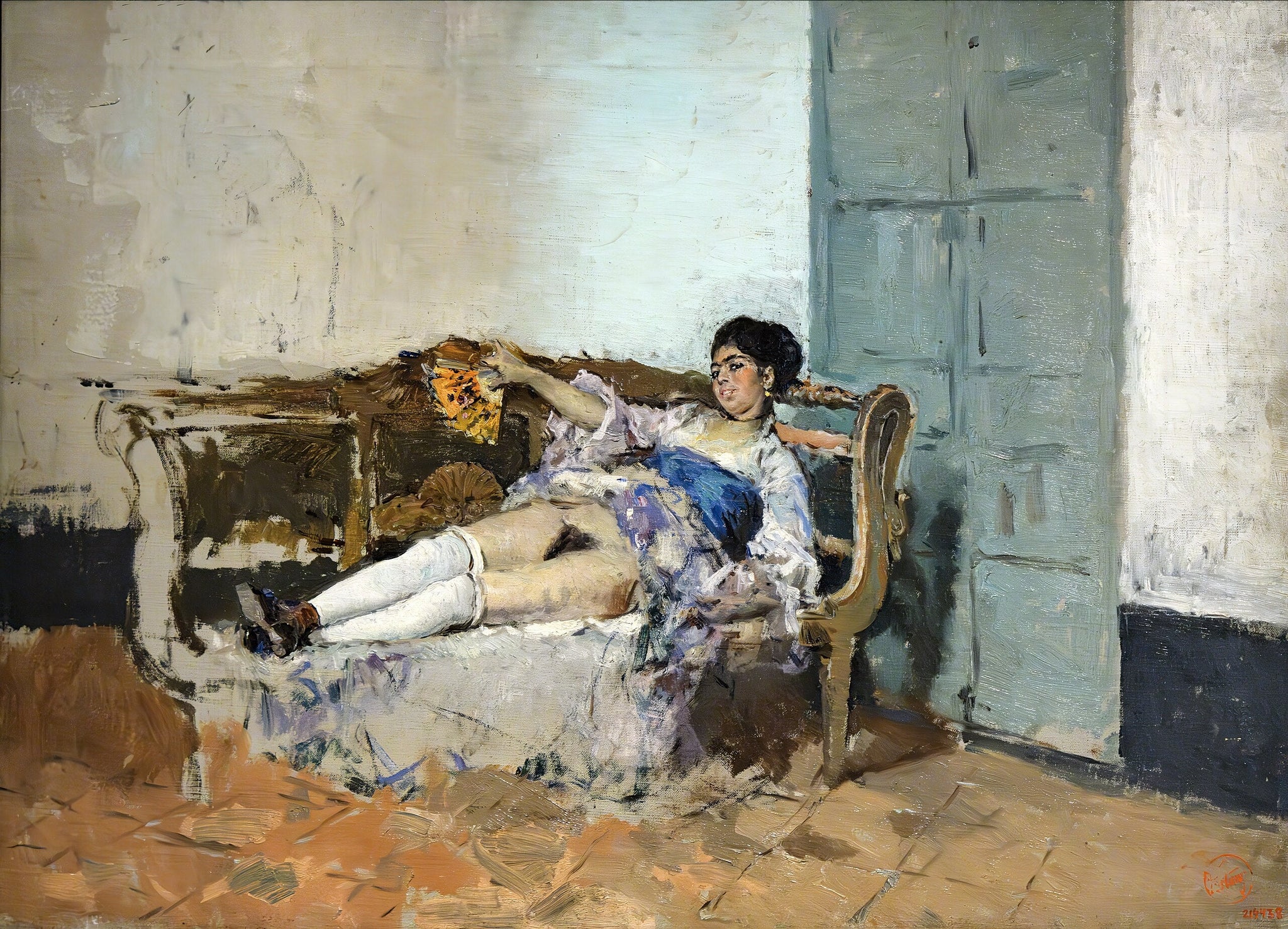 Carmen Bastián - Mariano Fortuny Marsal image 1 tableau peint à l’huile sur toile