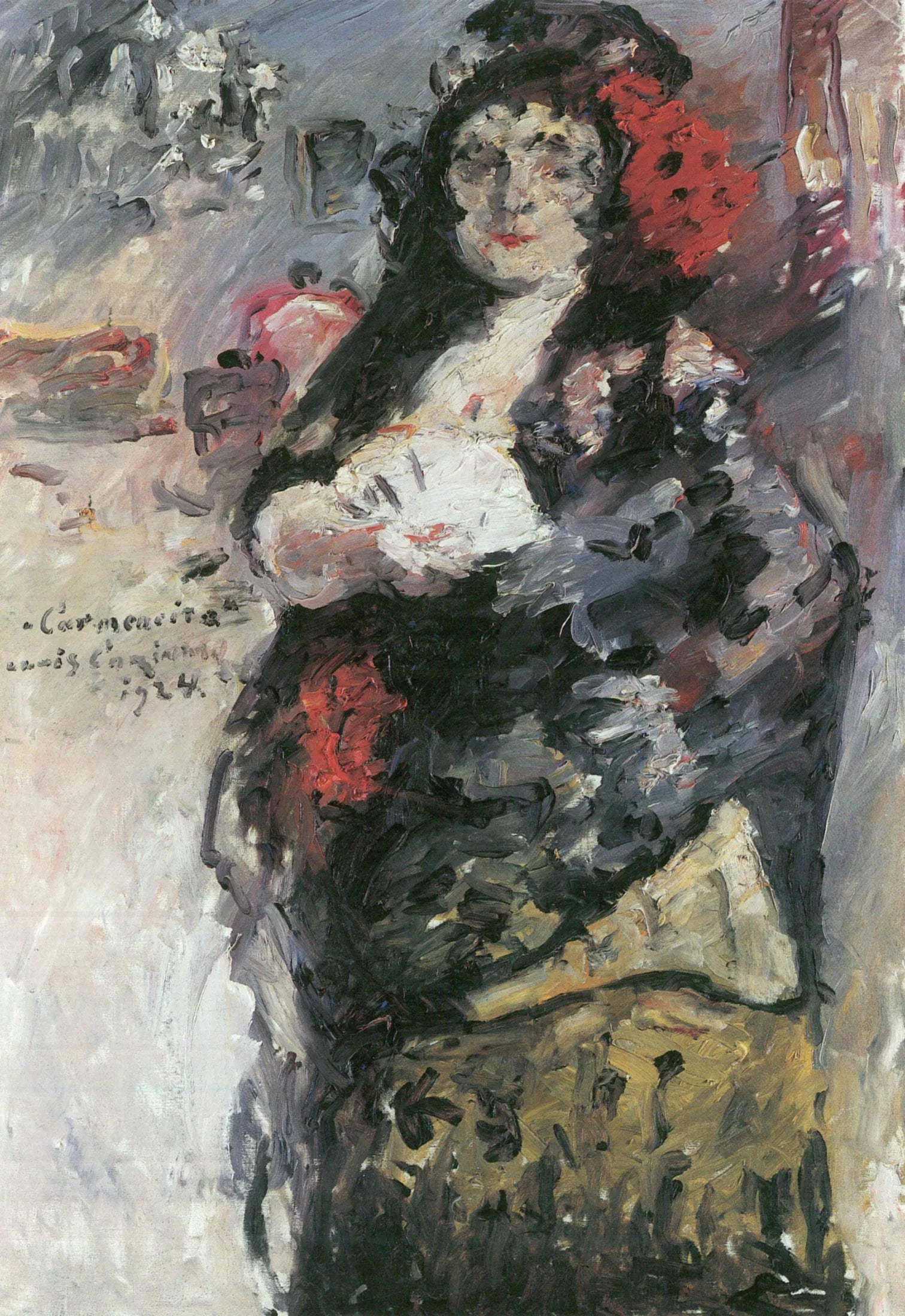 Carmencita - Lovis Corinth image 1 reproduction de peinture à l’huile