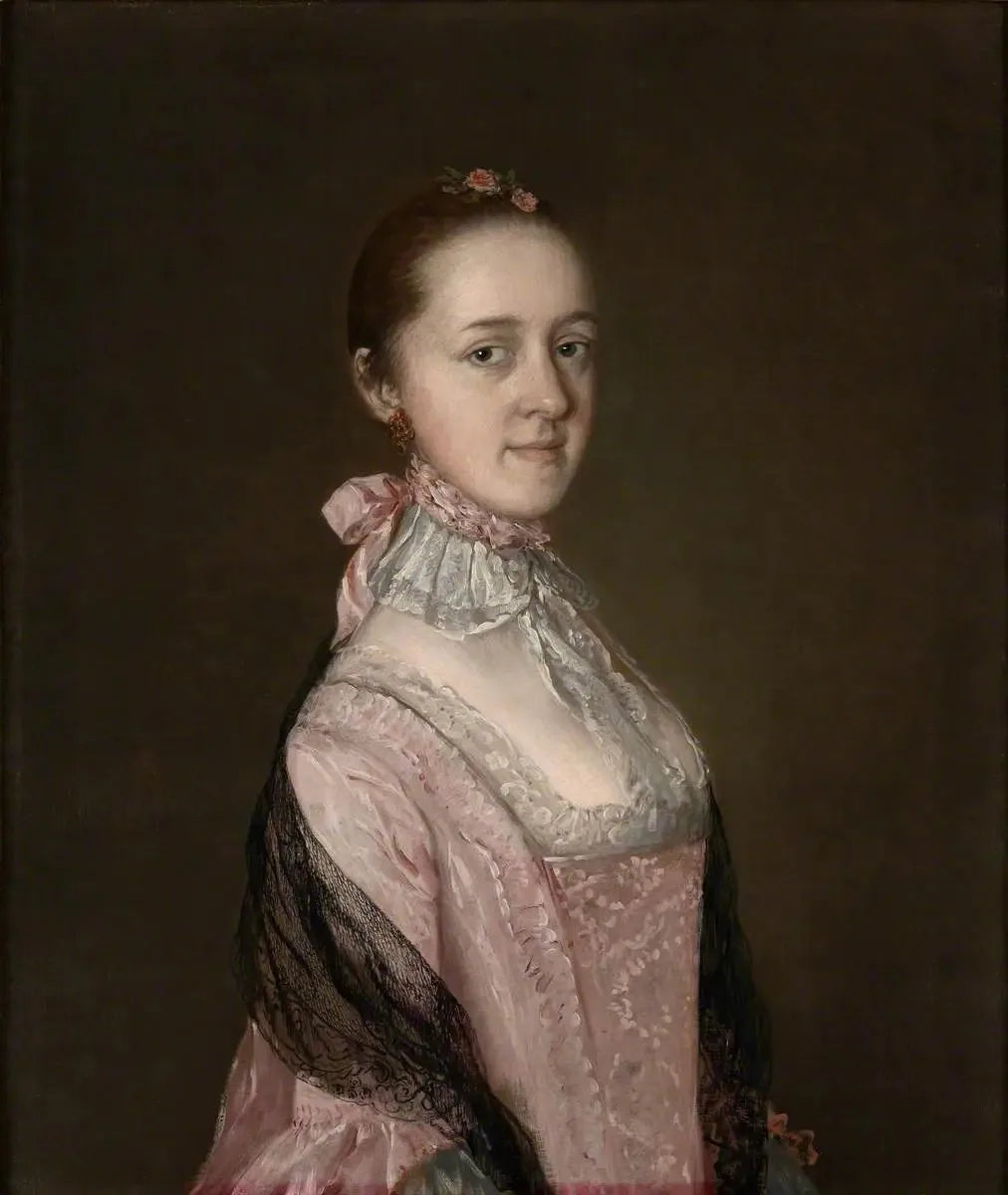 Caroline Acton (décédée en 1767) - Thomas Gainsborough image 1 reproduction de peinture à l’huile