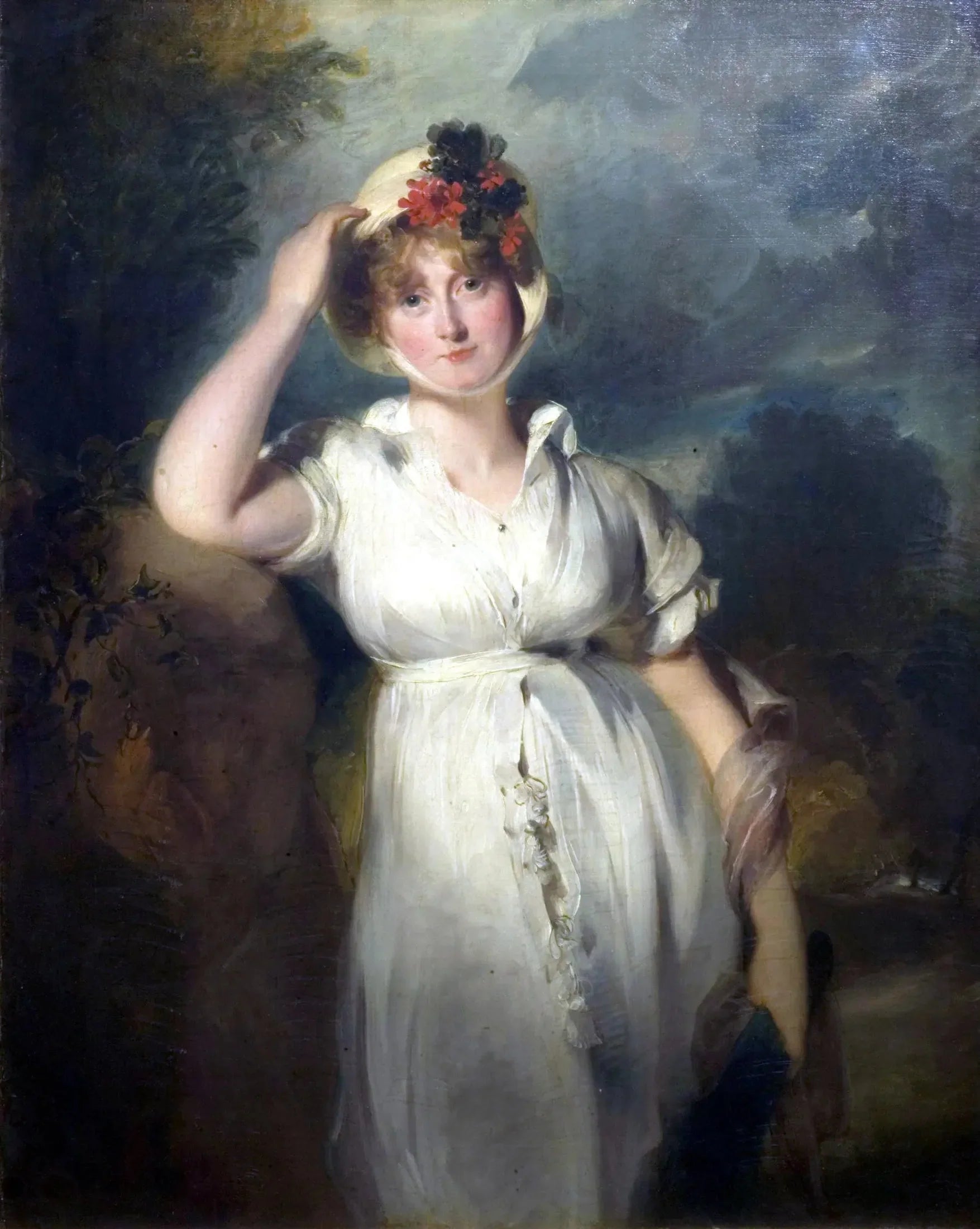 Caroline de Brunswick (1768–1821), reine de George IV - Thomas Lawrence image 1 reproduction de peinture à l’huile