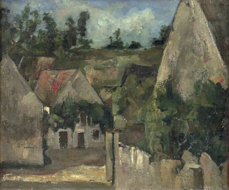 Carrefour de la rue Rémy à Auvers-sur-Oise - Paul Cézanne
