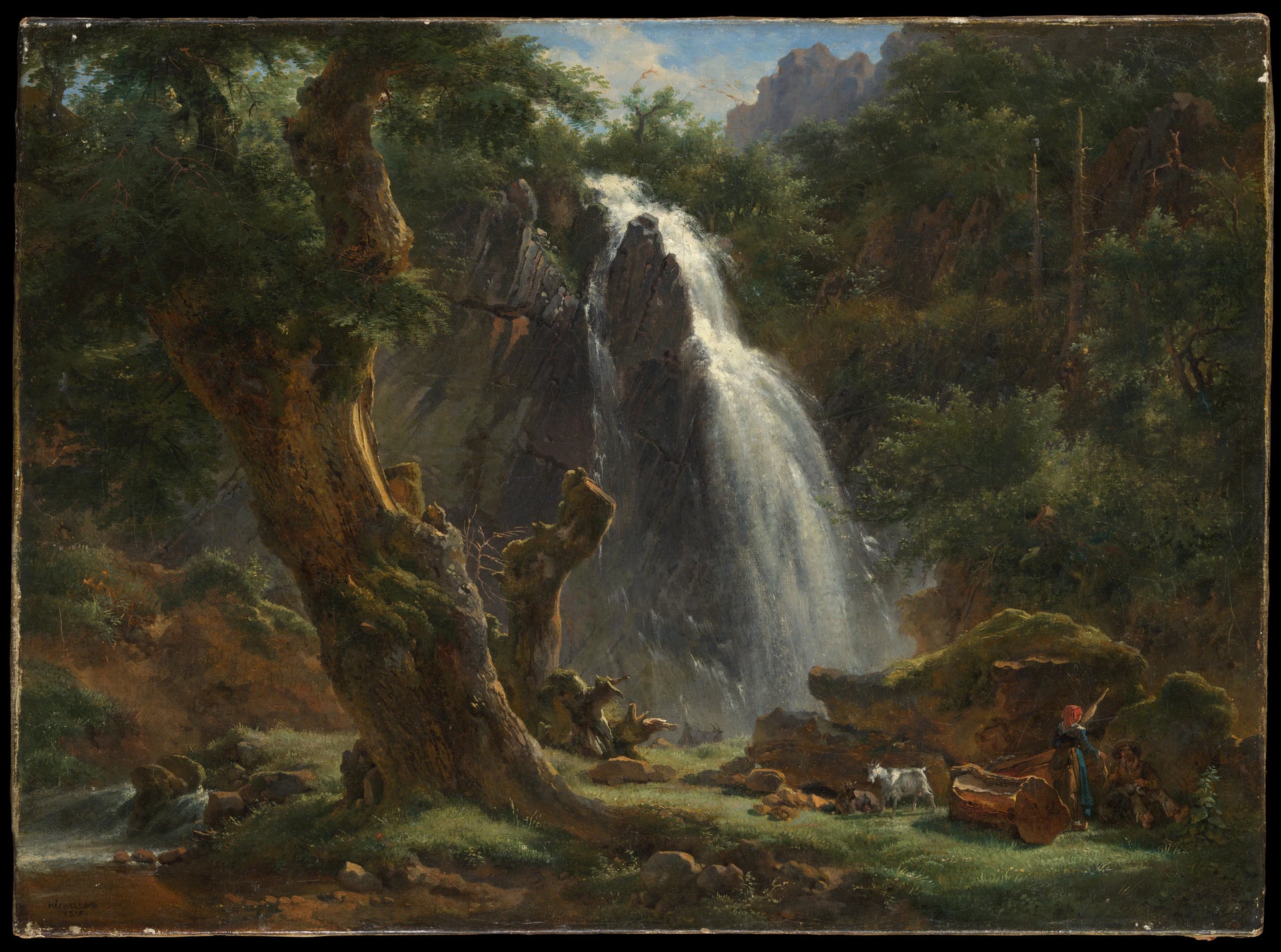 Cascade du Mont-Dore - Achille-Etna Michallon