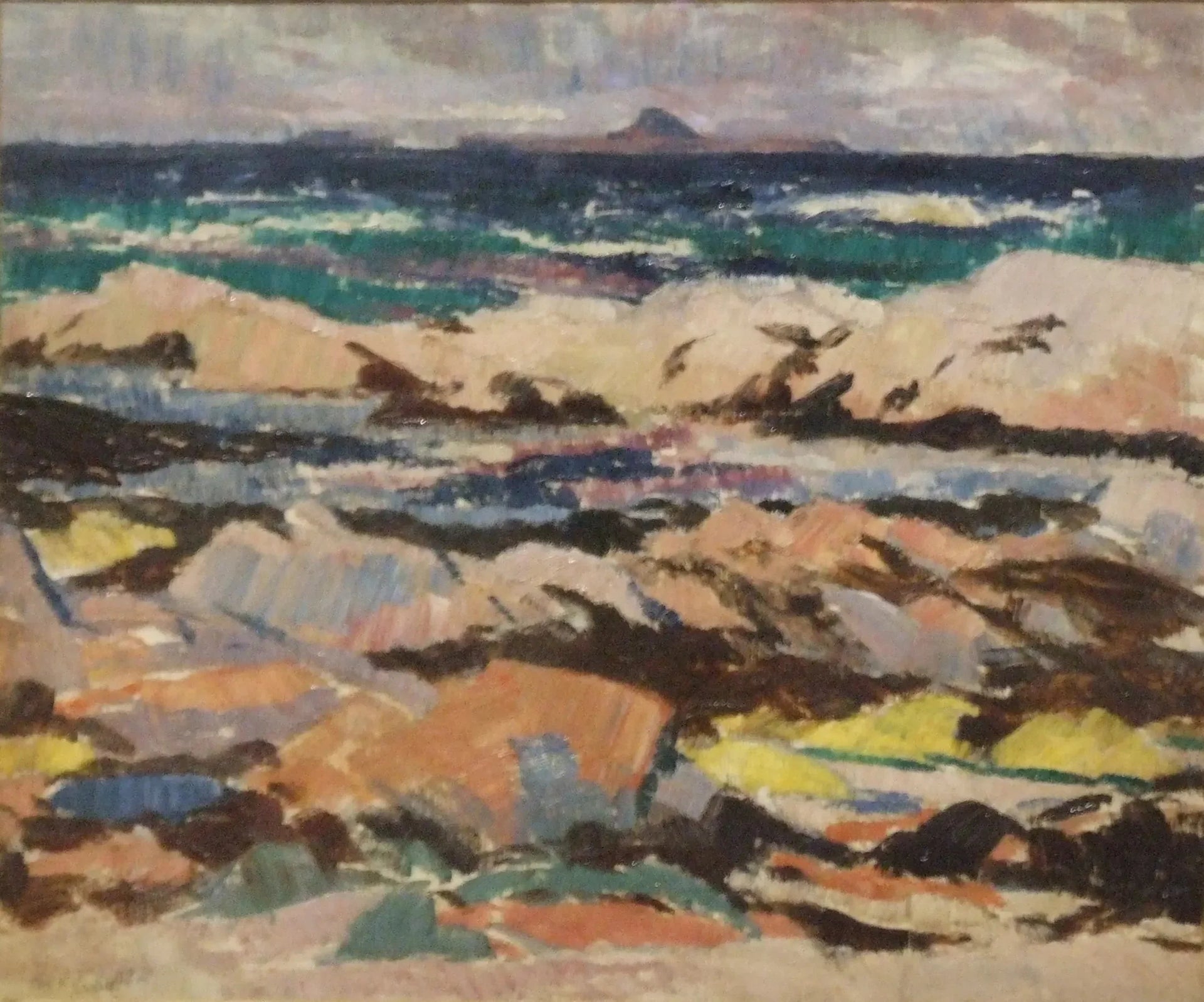 Casquette du Hollandais d'Iona - Francis Cadell image 1 copie peinte à la main à l’huile