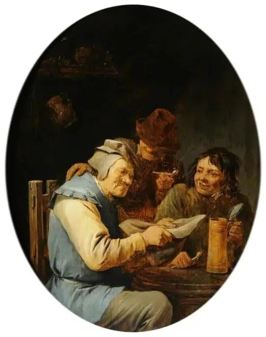 Casquette Hustle - David Teniers le Jeune image 1 reproduction réalisée par Alpha Reproduction