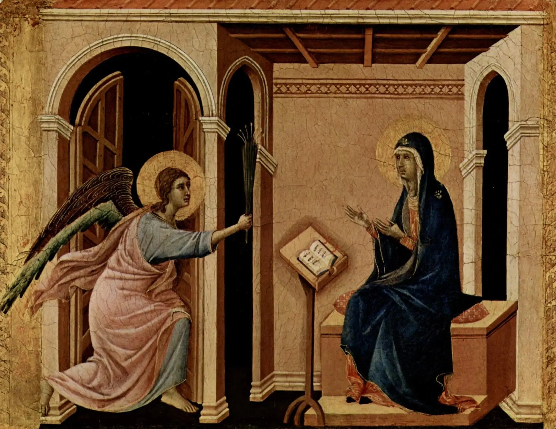 Cathédrale - Duccio di Buoninsegna image 1 copie de tableau peinte à la main