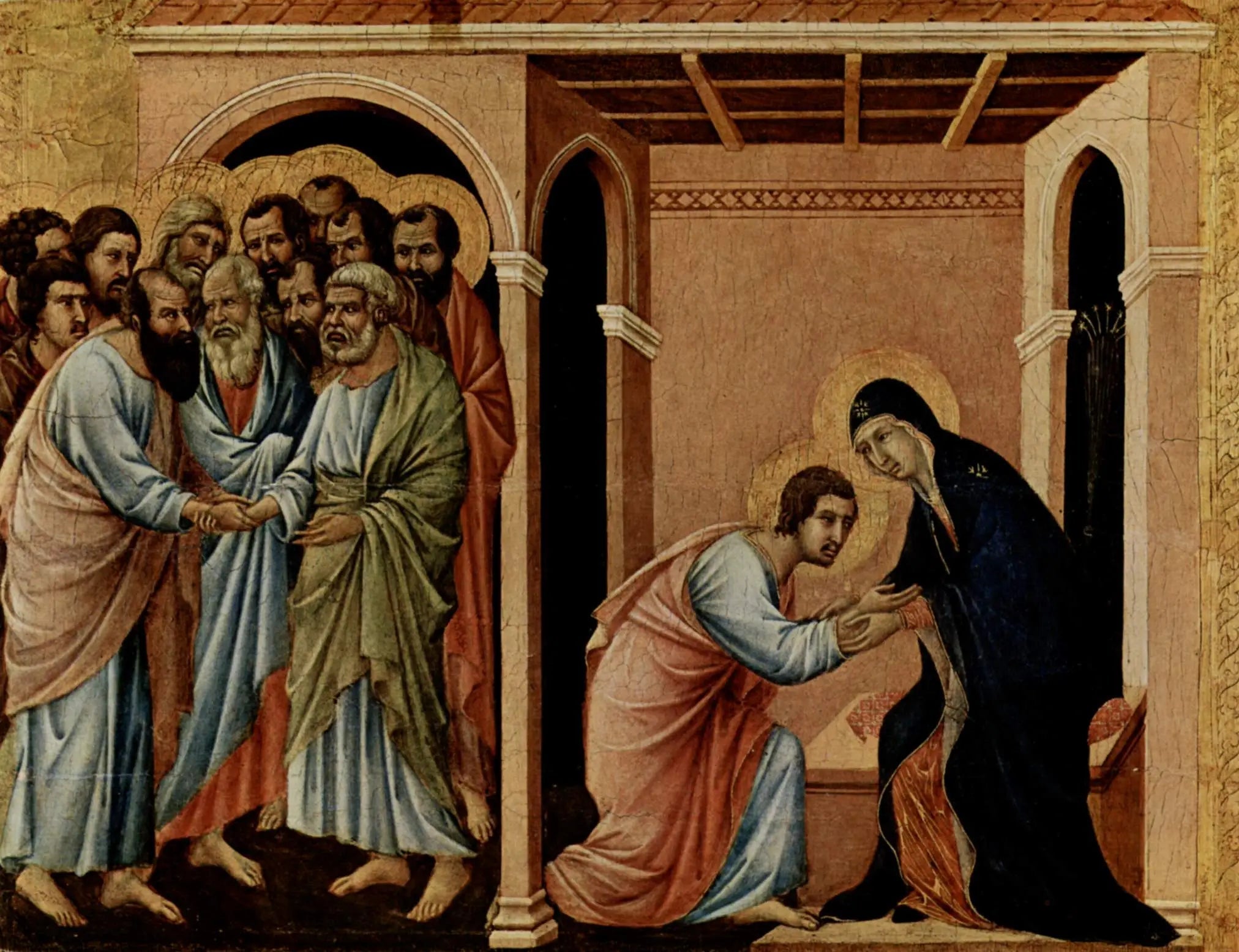 Cathédrale - Duccio di Buoninsegna image 1 tableau peint à l’huile sur toile