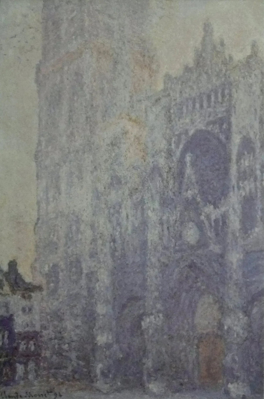 Руанський собор, біла гармонія W1346 - Клод Моне