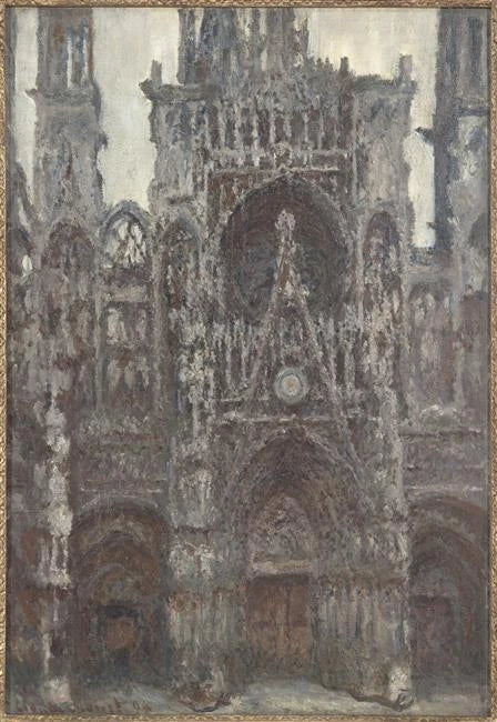 Руанський собор, Коричнева гармонія W1319 - Клод Моне